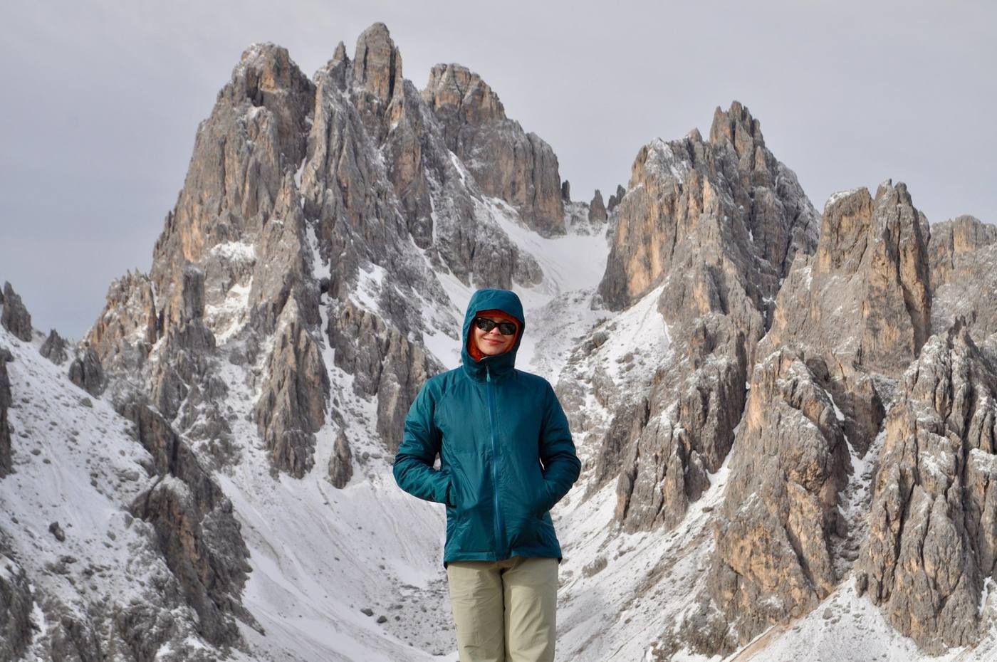 Cami Oberfeld in the Dolomites