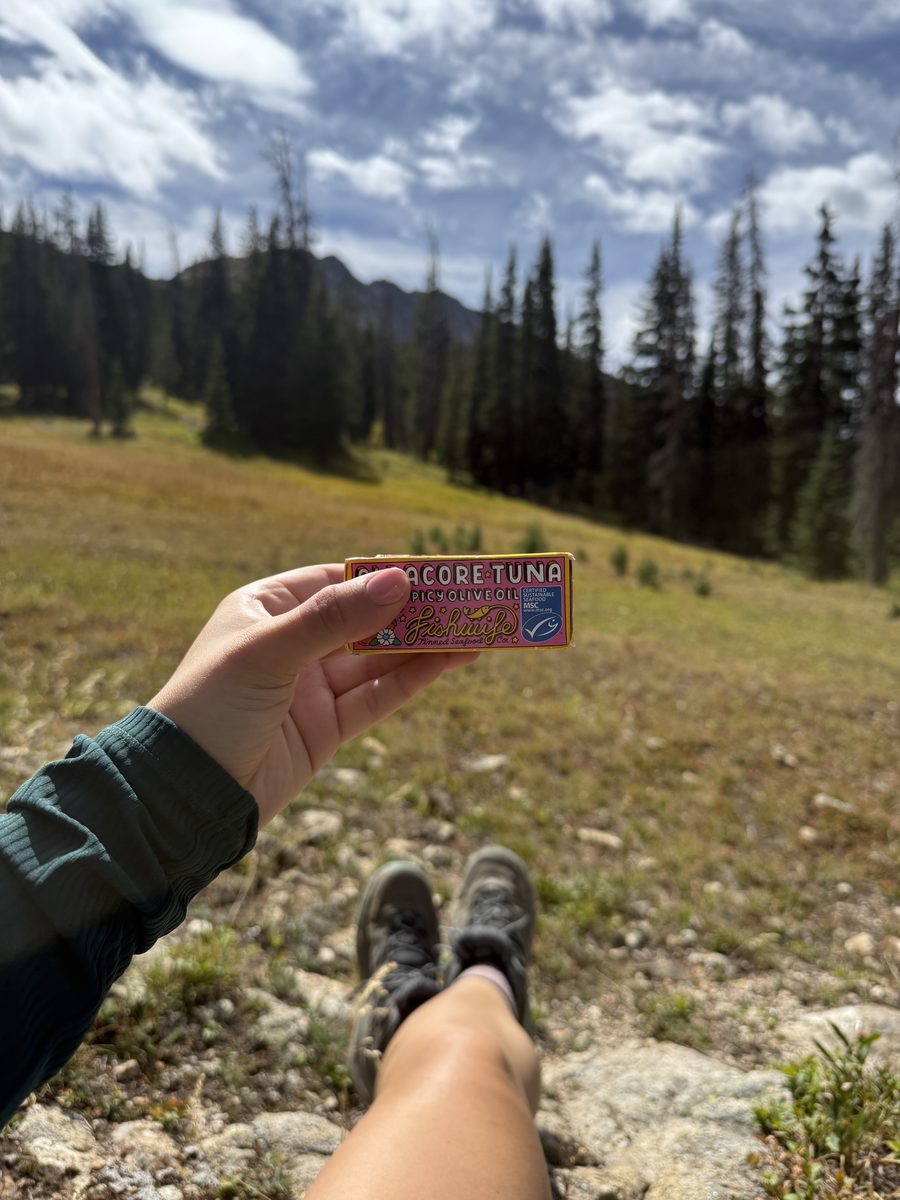 Fishwife tinned tuna on the trail