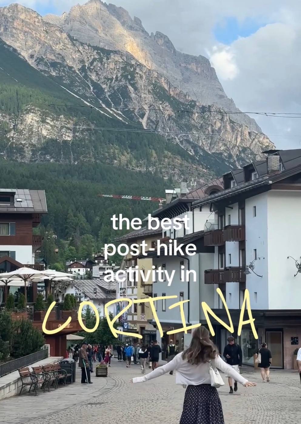 The best post-hike activity in Cortina: cooking class